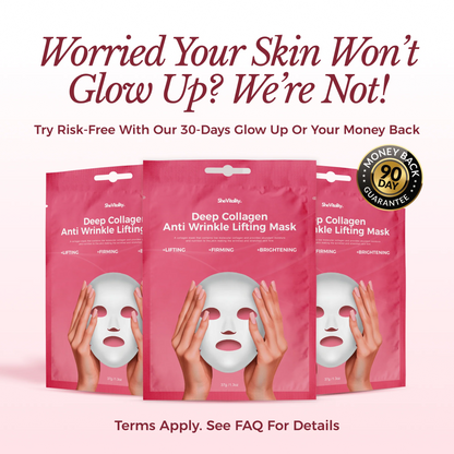 Glow Up 2.0 – מסכת קולגן יוקרתית עם תוצאות ברמת ספא